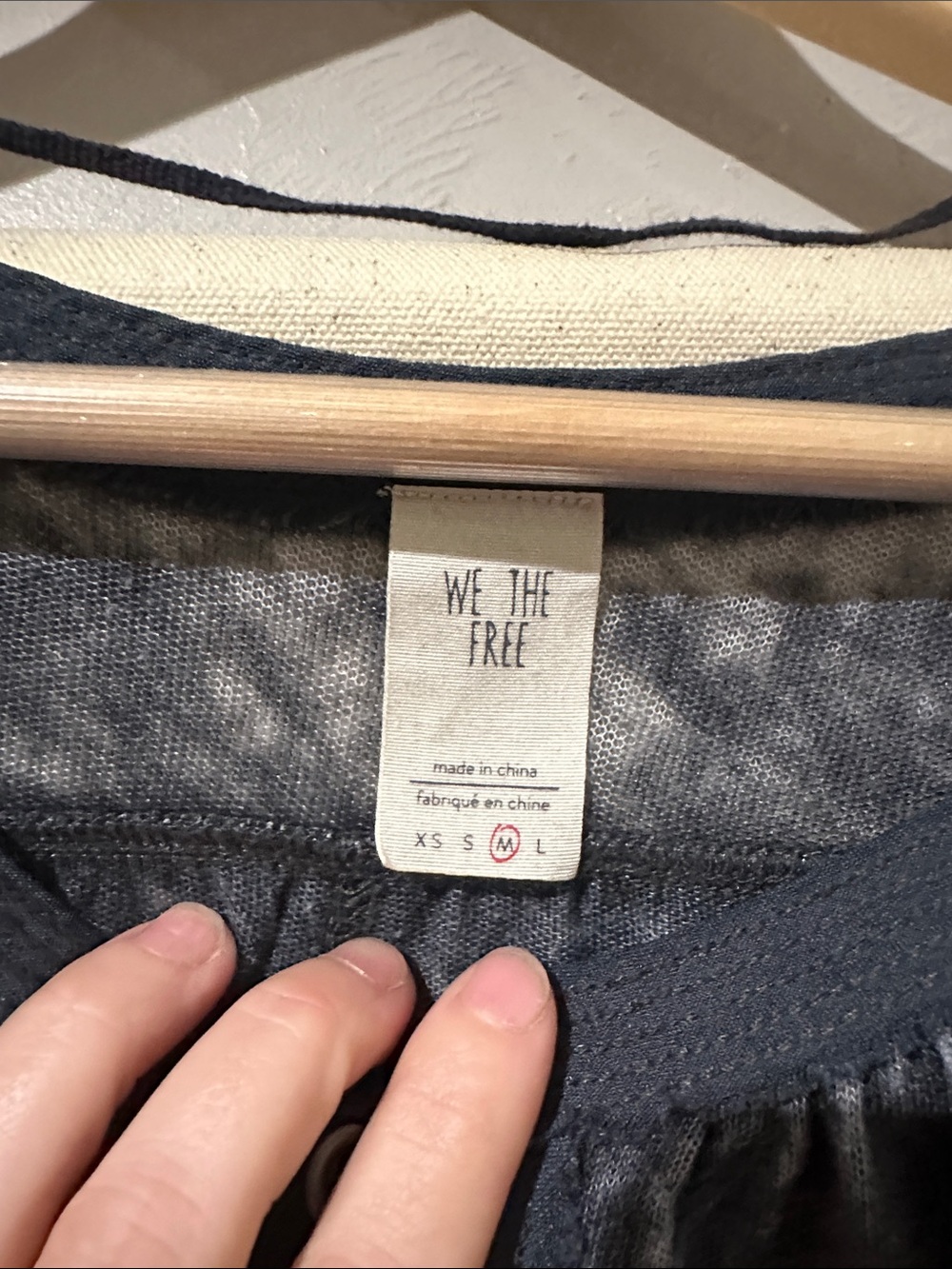 We The Free Washed gray Long-Sleeve Peasant Top - Picture 2 of 11